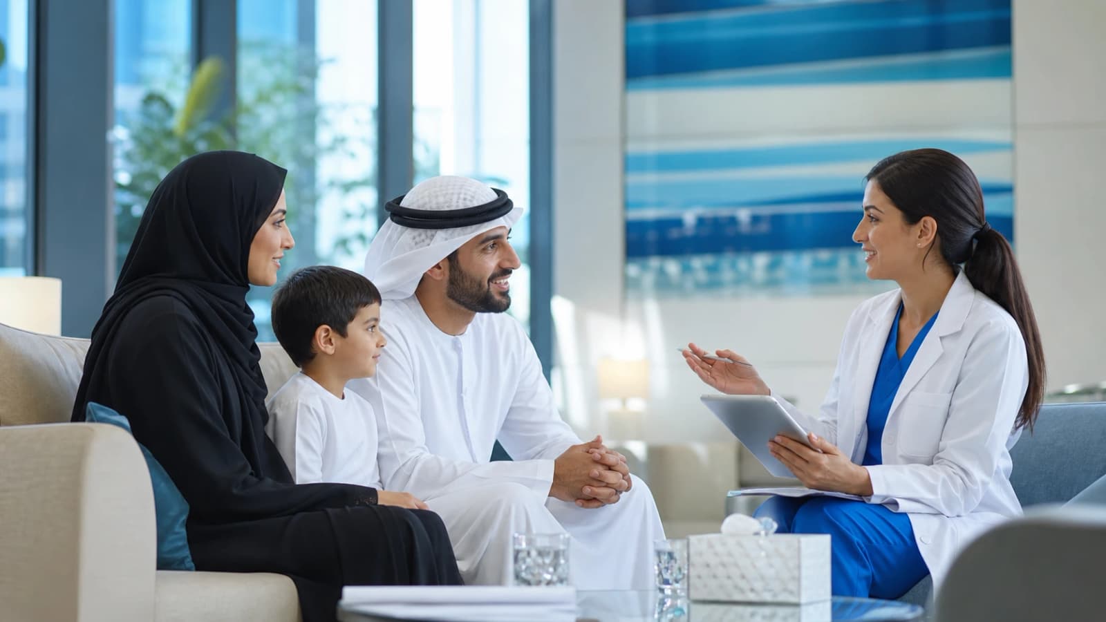 Family health insurance plans in the UAE